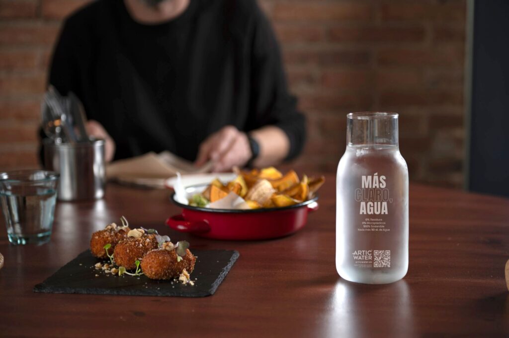 agua filtrada restaurantes